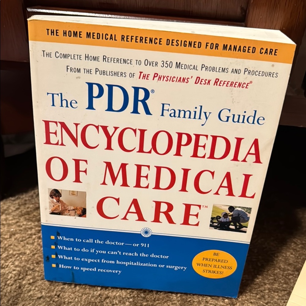 Family Guide Encyclopedia of Medical Care - White and Red